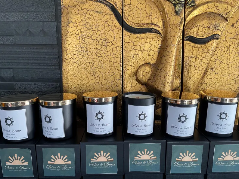 Lavender Scented Candle