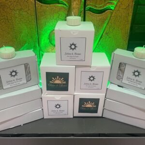 White Royal Oud Scented Tea Light